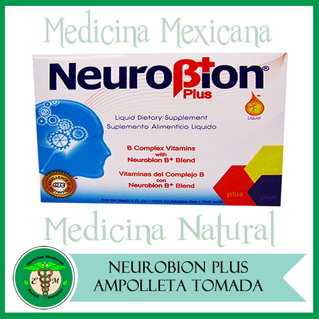 Neurobion Plus 10 Vials Medicina Mexicana